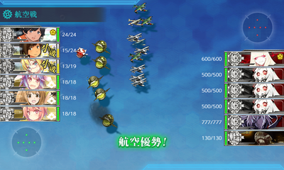 Mマス航空優勢