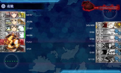 旗艦撃破失敗1回目
