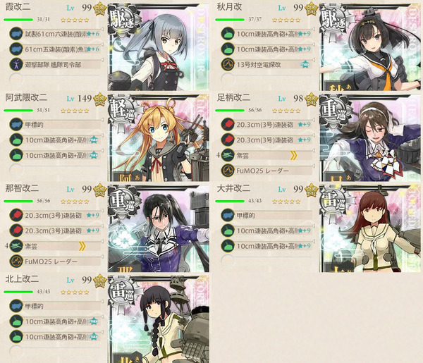 E6 第三段階 最終形態編成