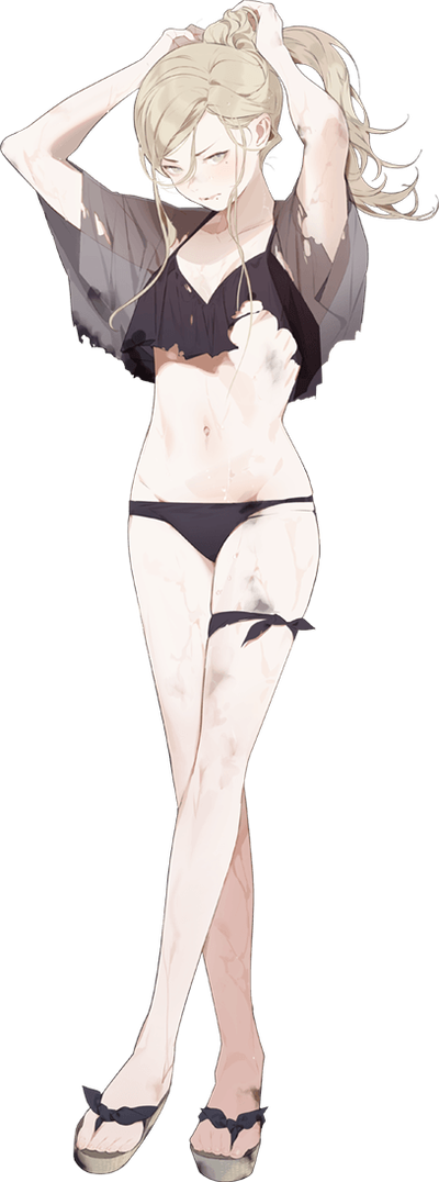 【水着】Richelieu中破