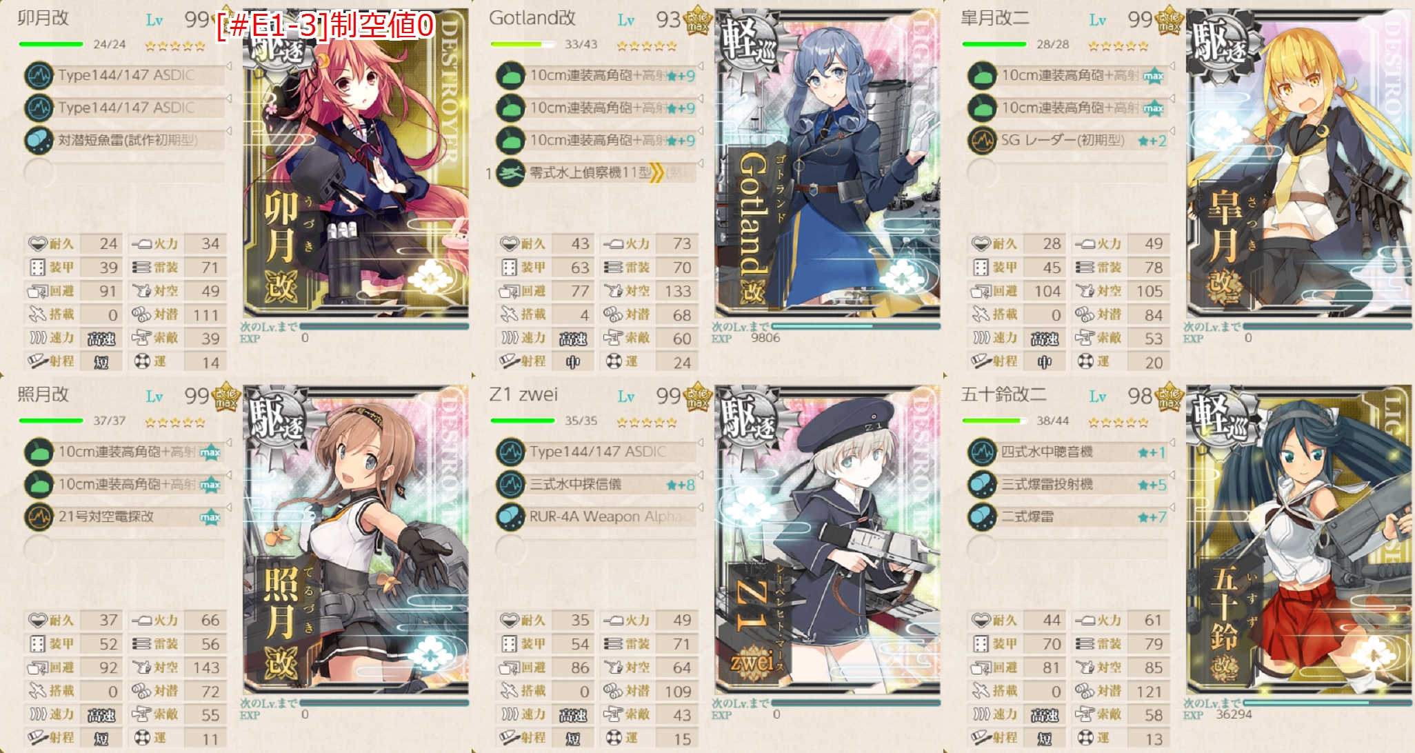 21春イベ E1 3甲 Vs潜水新棲姫ii 第三十一戦隊 展開せよ Naruの今を生きる