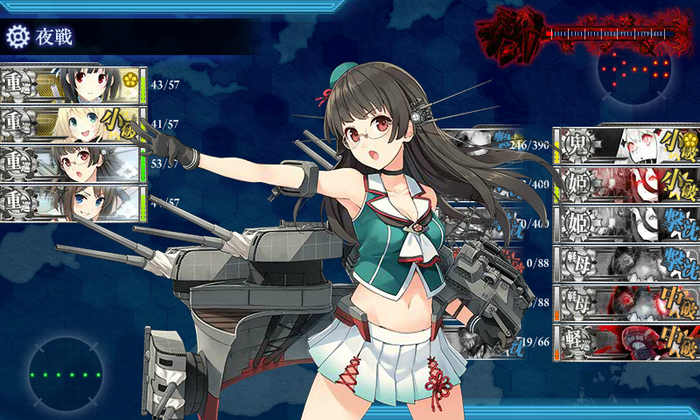 E6 第三段階 友軍艦隊