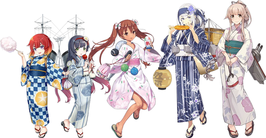 追加【浴衣】艦娘