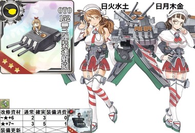 OTO 152mm三連装速射砲(littorio roma
