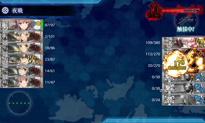 旗艦撃破失敗1回目