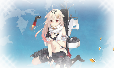 夕立中破