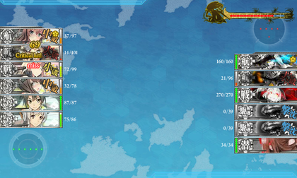 先制雷撃でIowa大破