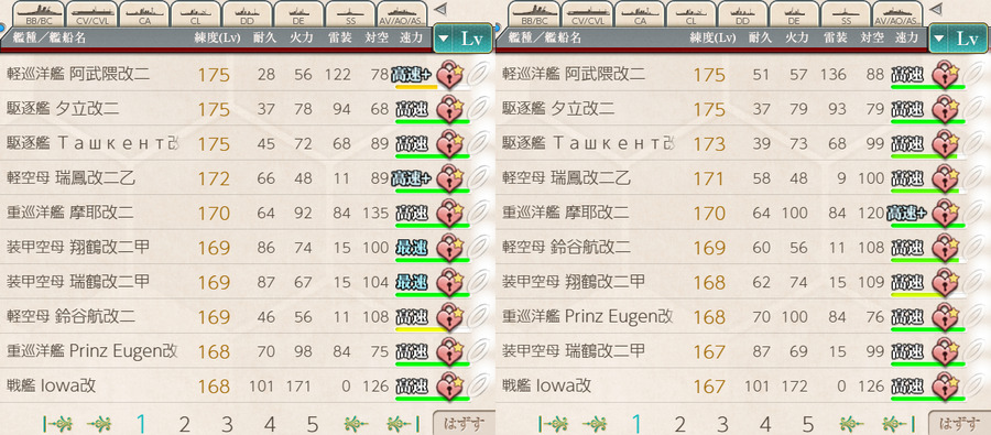 Lvソート変化