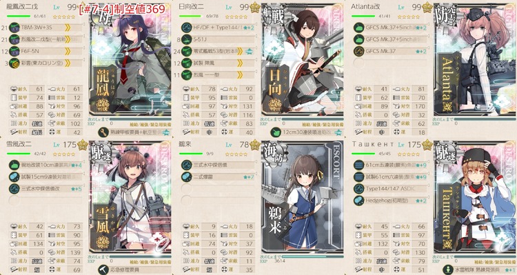 編成(#7-4):新春任務群【拡張作戦】機動部隊、縦横無尽!
