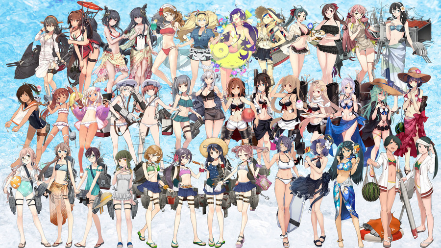 艦これ2018【水着】mode集合画像改