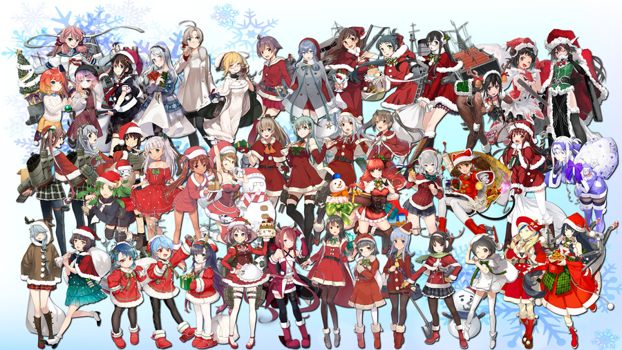 2019冬季mode艦娘集合画像s