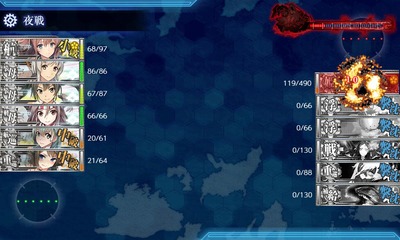 旗艦撃破失敗2回目