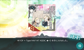 HF/DF + Type144/147 ASDIC★3