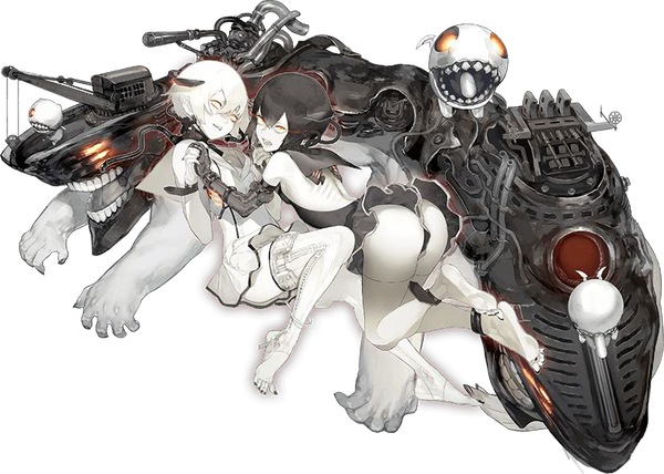 深海双子棲姫 装甲破砕?