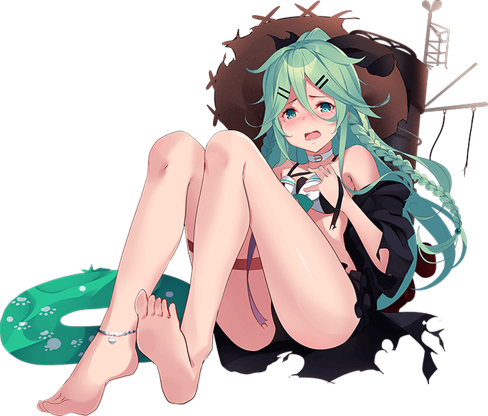 【水着】山風改二丁中破