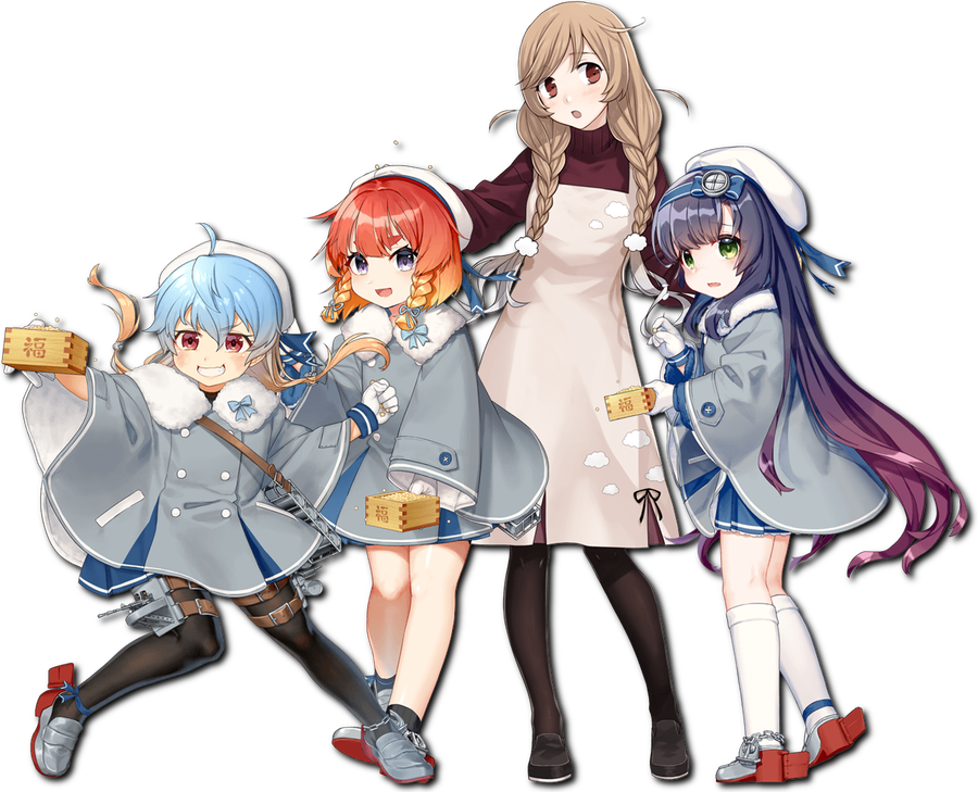 海防艦with峯雲