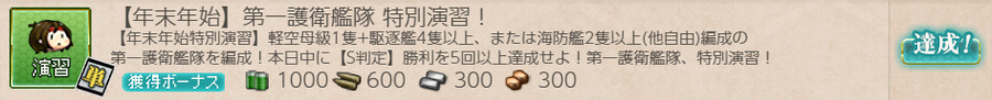 【年末年始】第一護衛艦隊 特別演習!