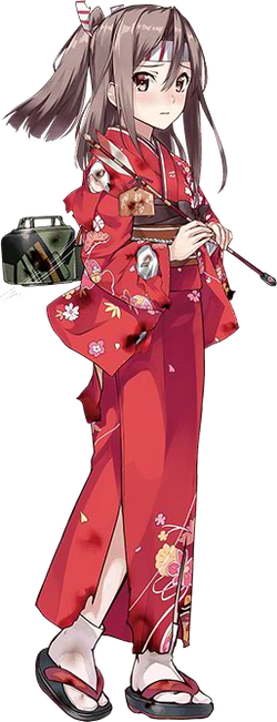 晴れ着瑞鳳改中破