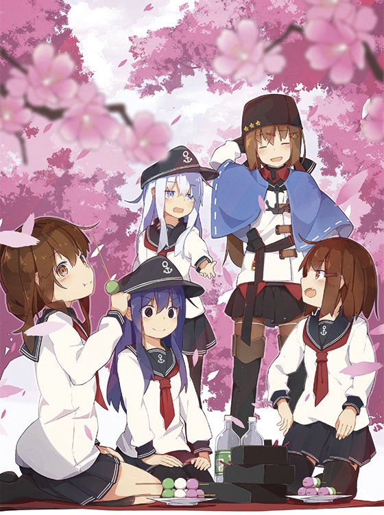 可愛い青の同志おすそ分け