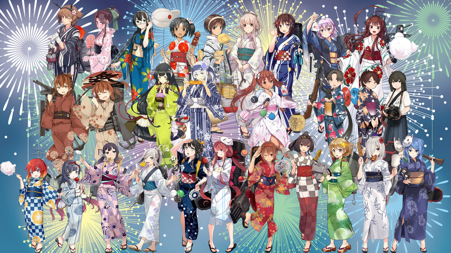 2017【浴衣】mode艦娘+α集合