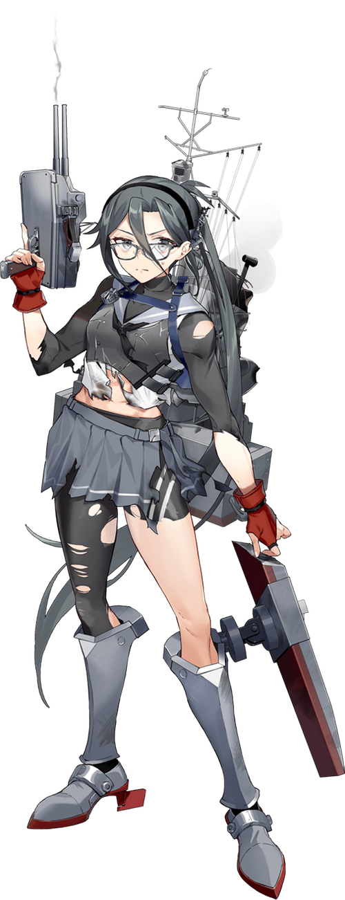 天霧改二丁中破