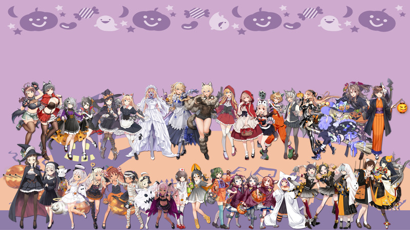 艦これ2025Halloween集合画像