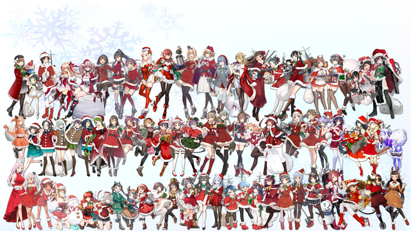 艦これ2025冬季集合画像