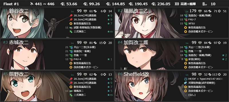 編成(#4-5)：【Xmas拡張作戦II】Xmas最終決戦、発動！