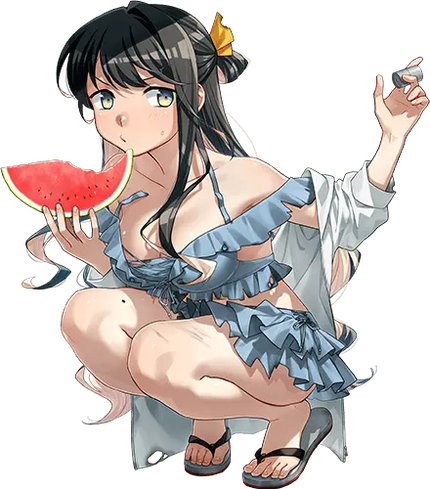 【水着】長波中破