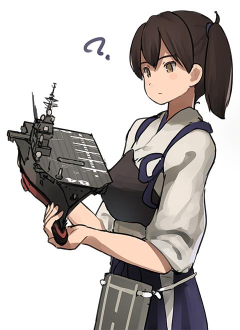 「加賀」と「かが」模型