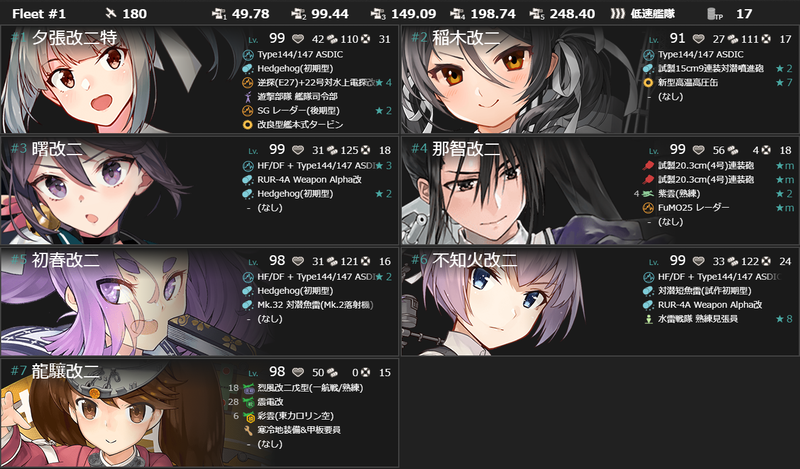 [#E5-1]攻略絵編成