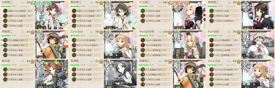 E7 支援艦隊