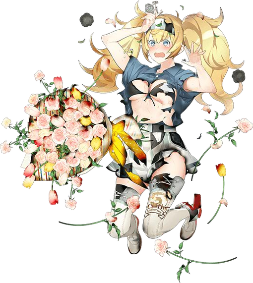 【春の花束】Gambier Bay中破