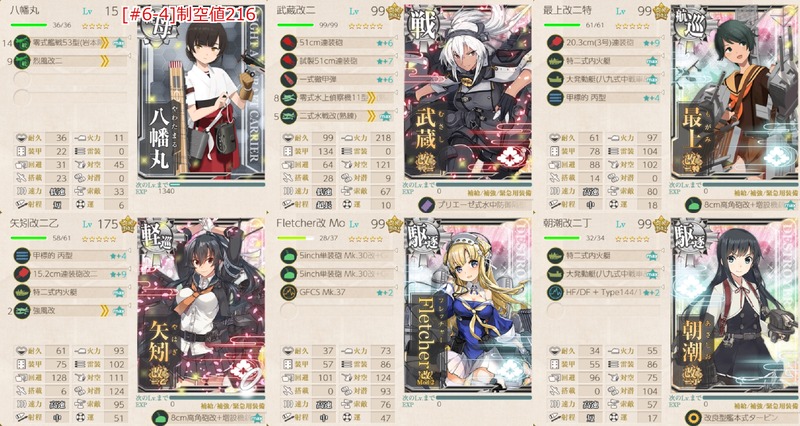 編成(#6-4):航空母艦「雲鷹」、抜錨せよ!