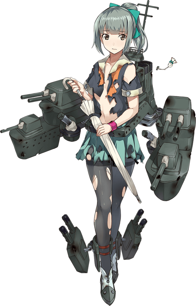 【梅雨】夕張中破