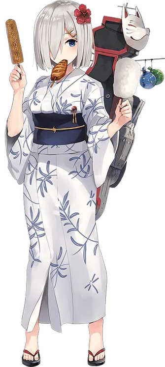 浴衣浜風
