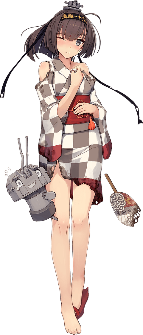 【浴衣】秋月中破