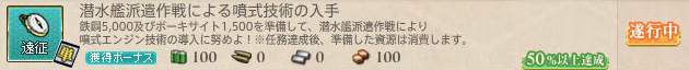 潜水艦派遣作戦による噴式技術の入手