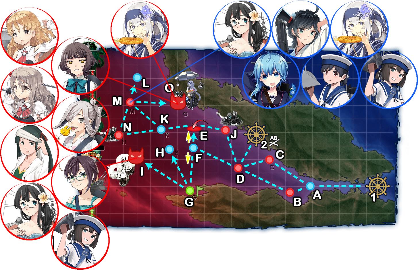 18初秋イベント 抜錨 連合艦隊 西へ レアドロップまとめ Naruの今を生きる