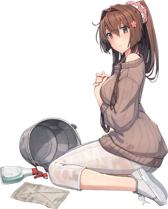 【春の私服】大和中破