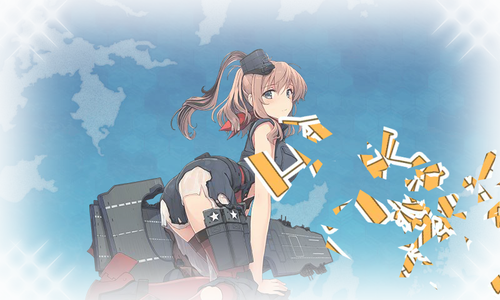 Saratoga被弾