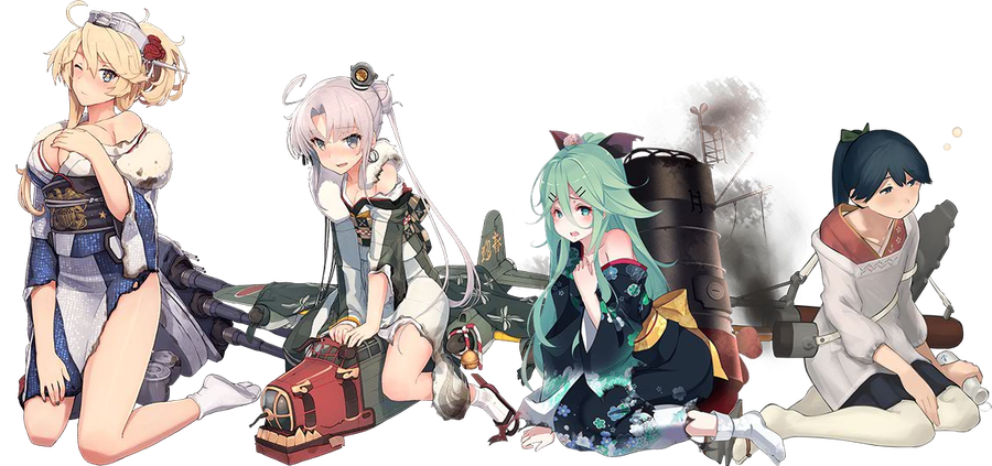 新春グラフィック追加艦娘中破