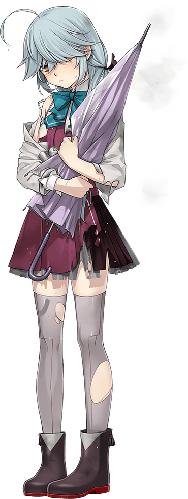 【梅雨】浜波改二中破