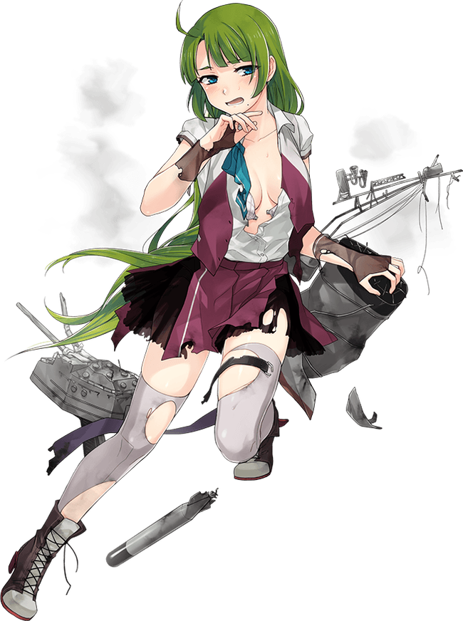 【夏服】夕雲改二中破