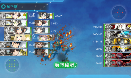 Kマス航空優勢↑