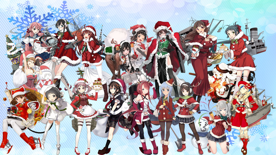 2016冬季グラフィック艦娘集合