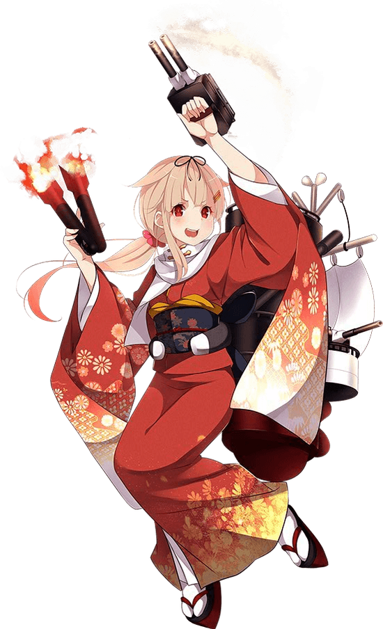 晴れ着夕立改二