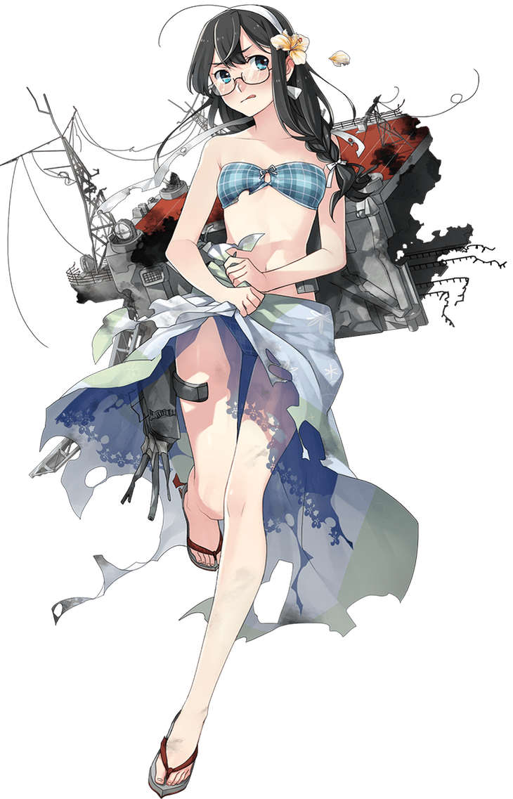 【水着】大淀改中破