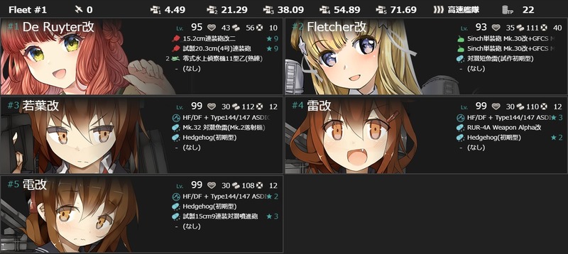 [#E1]手順5編成