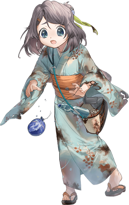 【浴衣】第三〇号海防艦中破